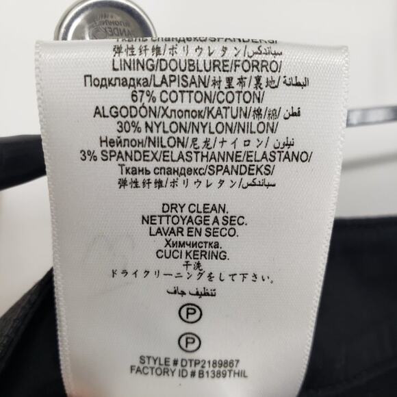 3/$25 BCBGMaxazria Faux Leather Leggings S High Rise Vegan Skinny Pants Ankle - Picture 10 of 11